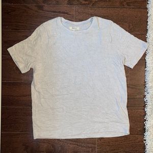 Madewell buttery soft t-shirt in beige